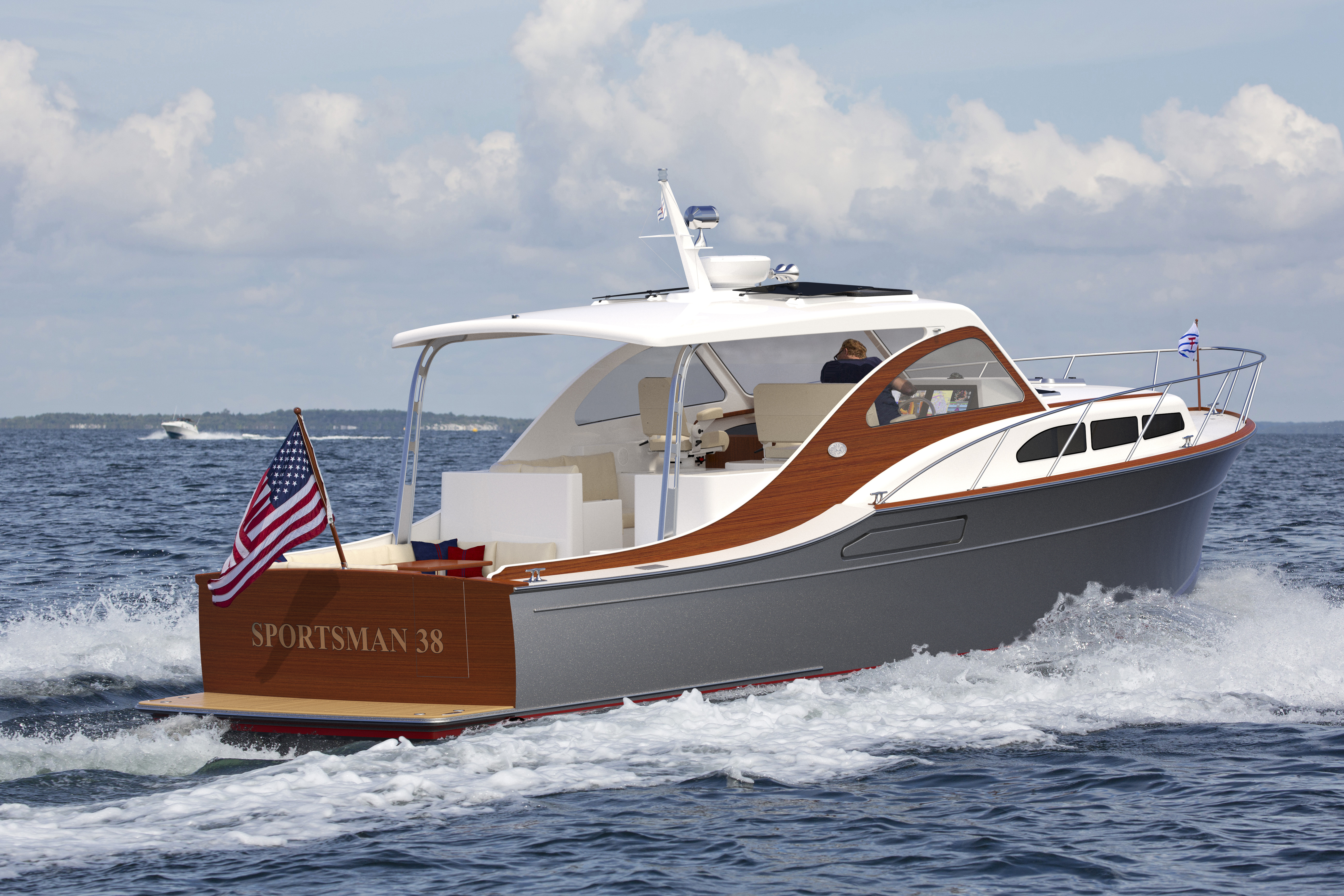 Huckins Sportsman 38 Suzuki
