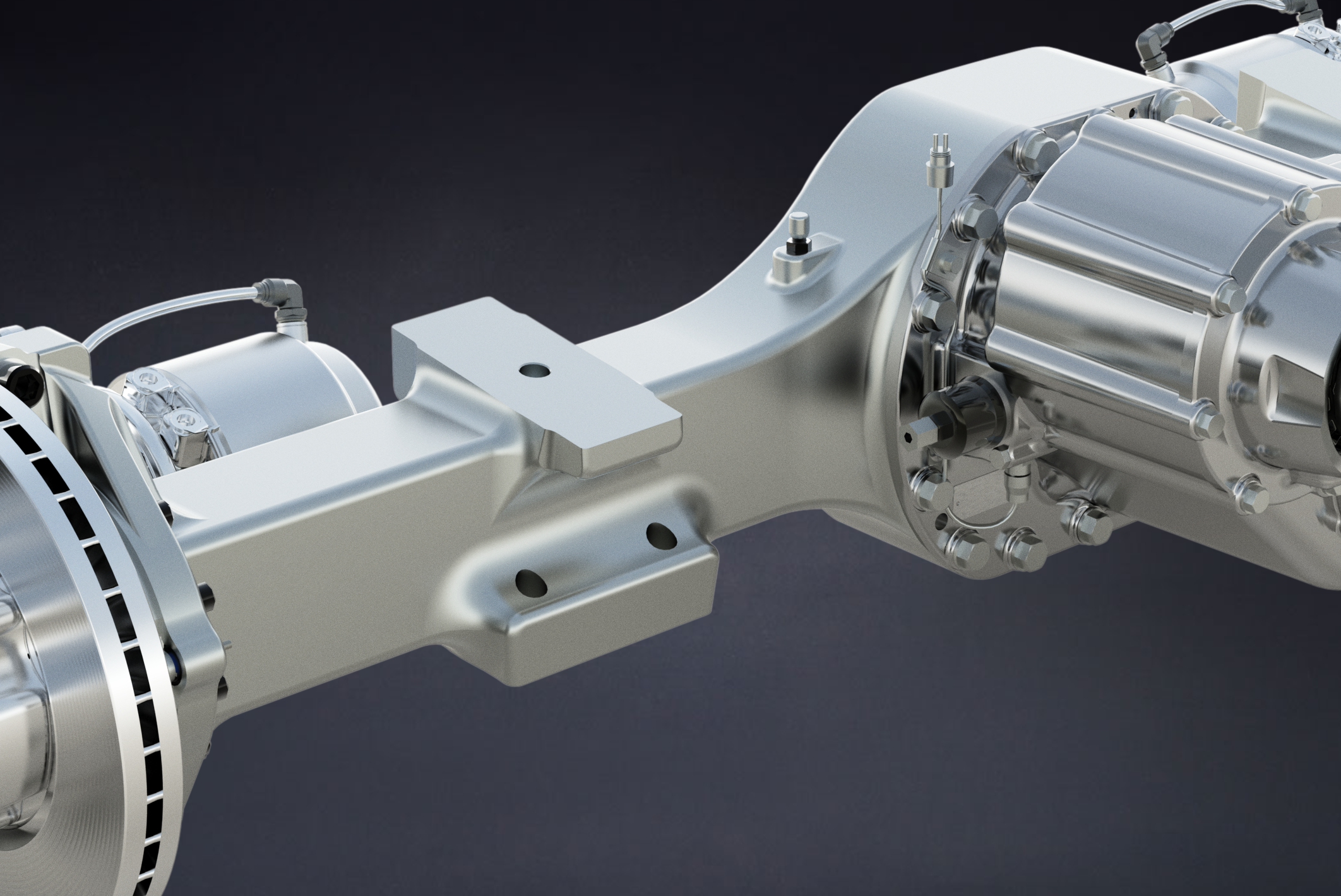 MH-810™ ductile cast-iron housing