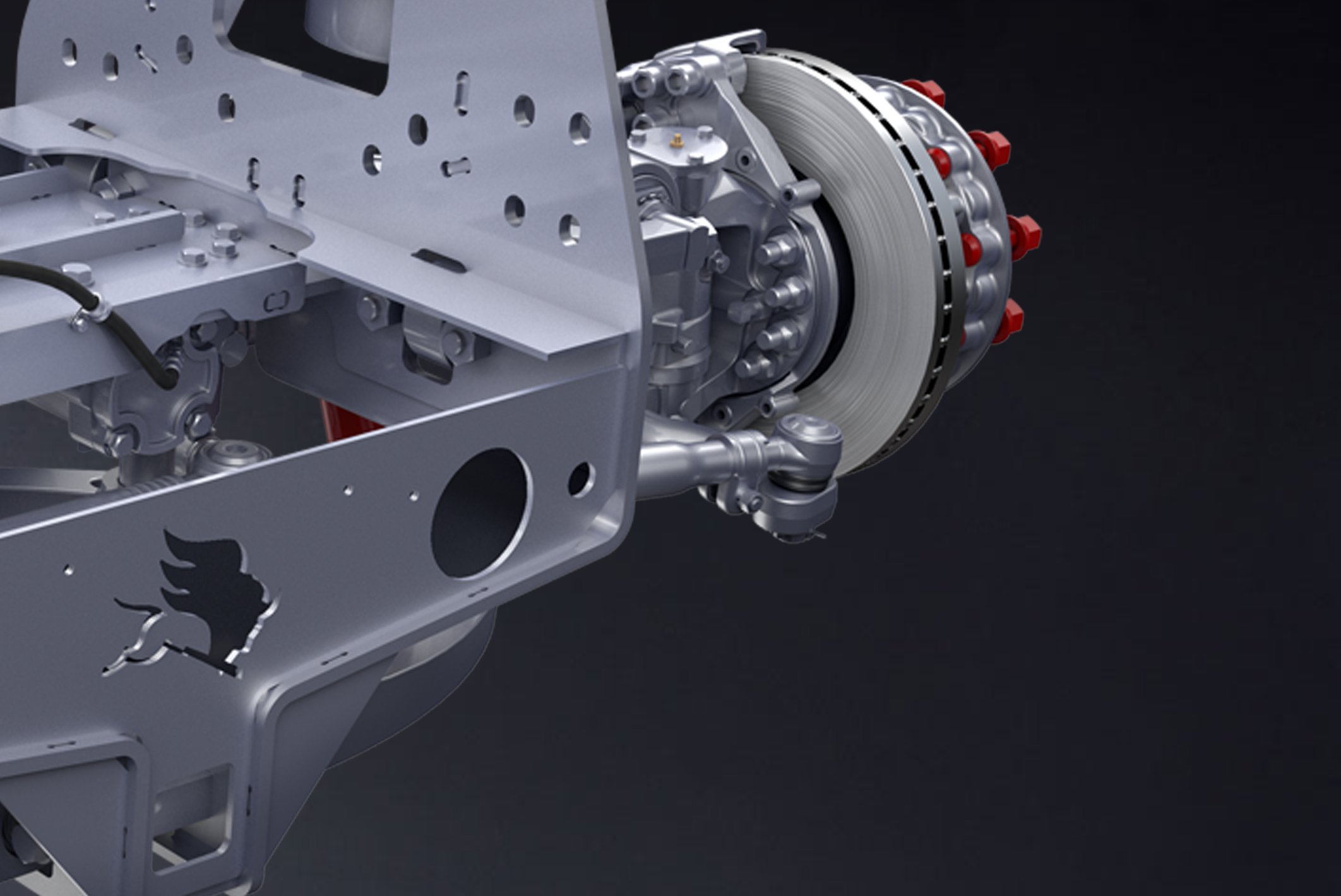 ProTec™ Independent Front Suspension air disc brakes