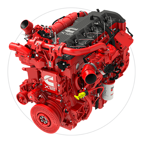 x12 engine for vocational applications