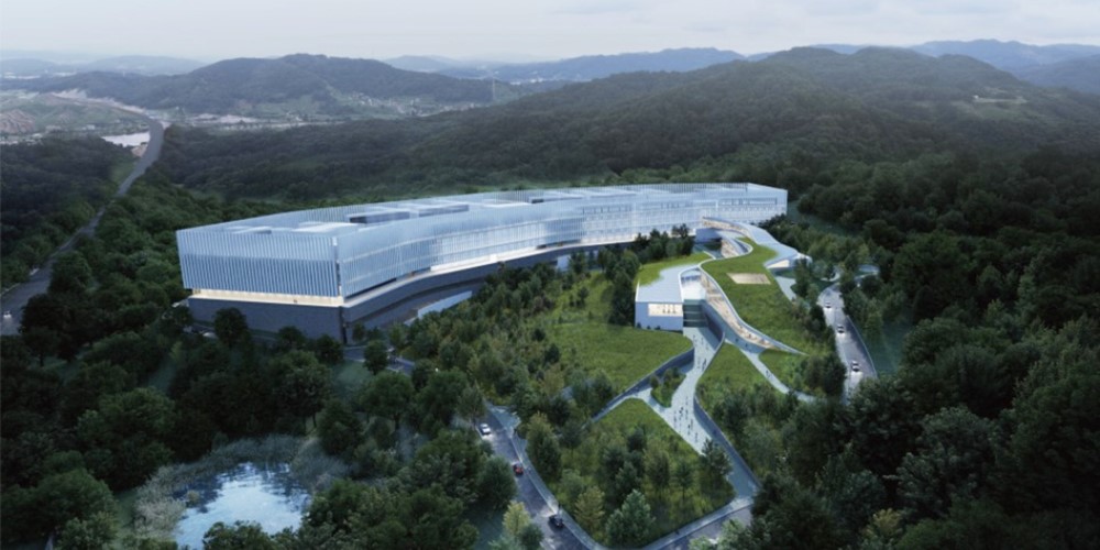 Naver Data Center outside view