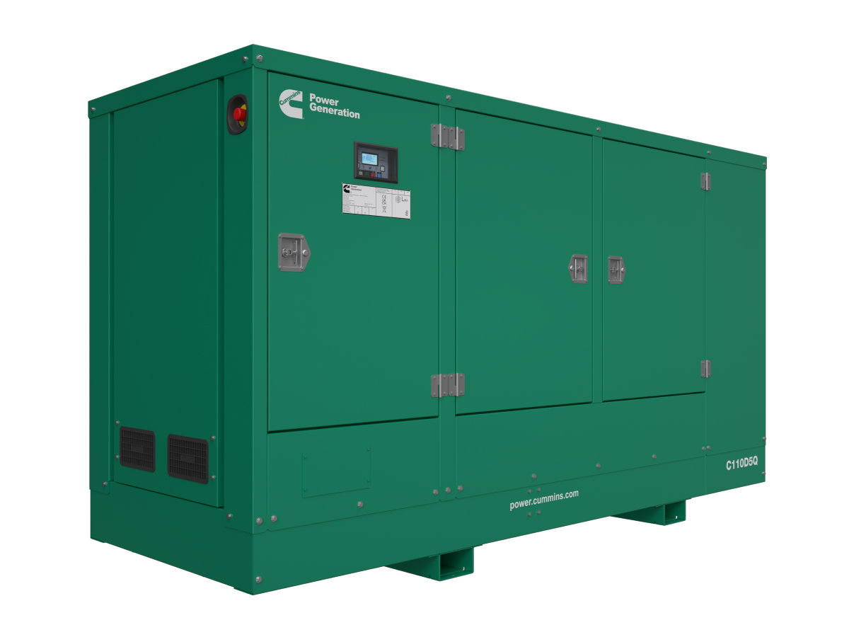 green enclosed c110d5q generator model