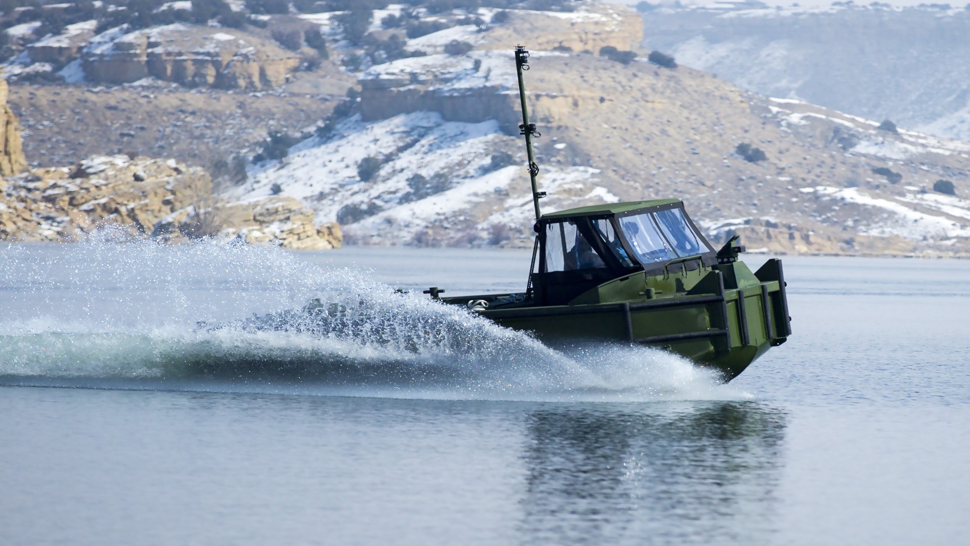 Marine defense boat