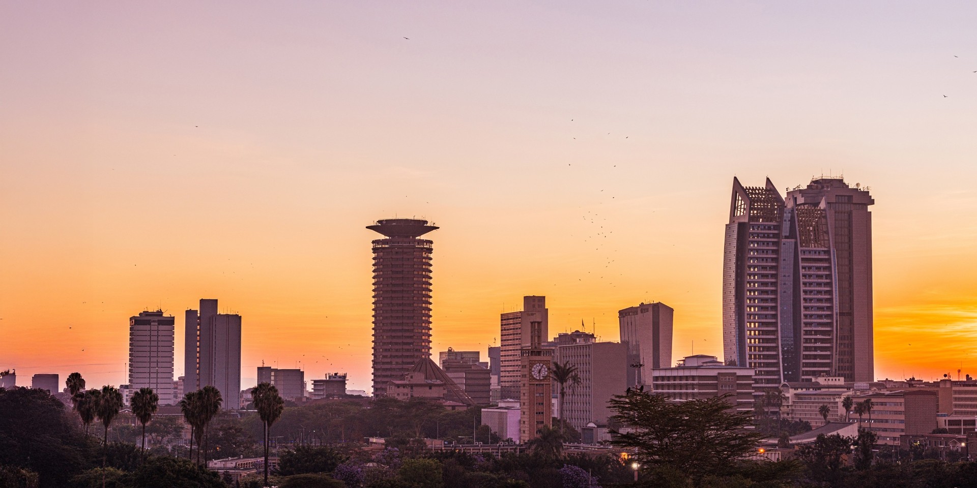 nairobi kenya city skyline