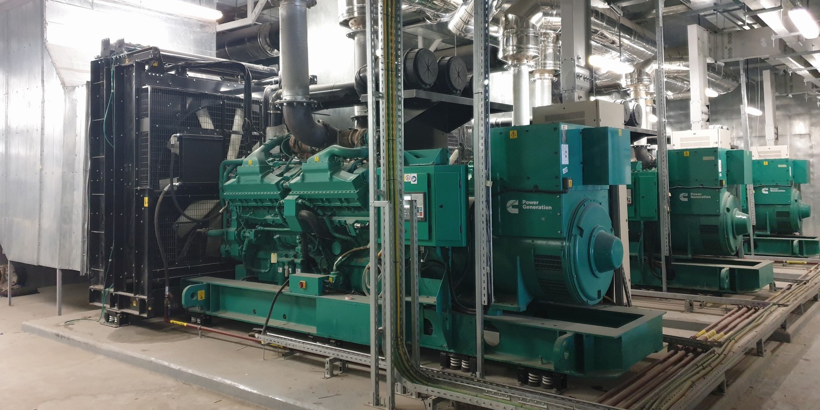 Cummins C2000D5 diesel generator sets powering Abdali hospital