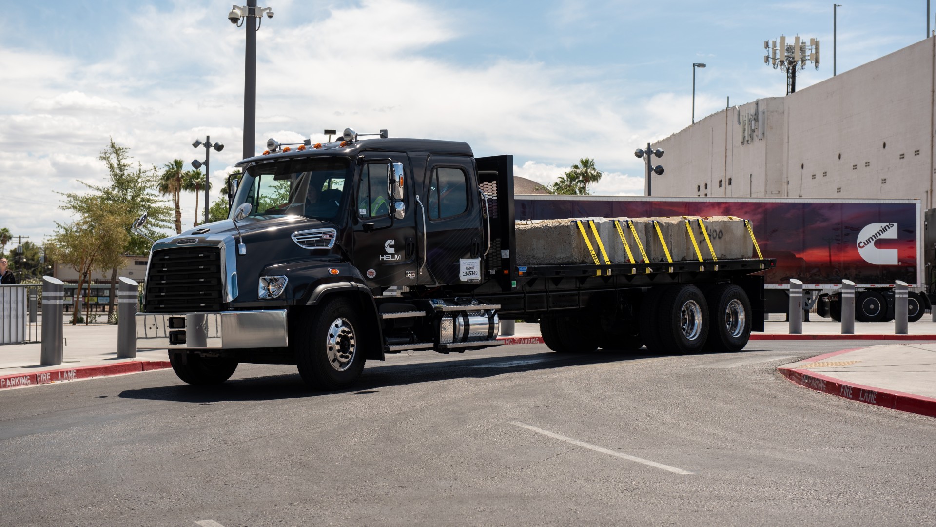 Cummins truck and Forever Rising Tour in Las Vegas