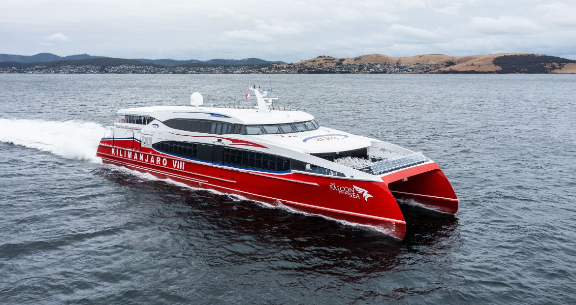 Twin 4,000 hp Cummins QSK95 engines power Kilimanjaro VIII