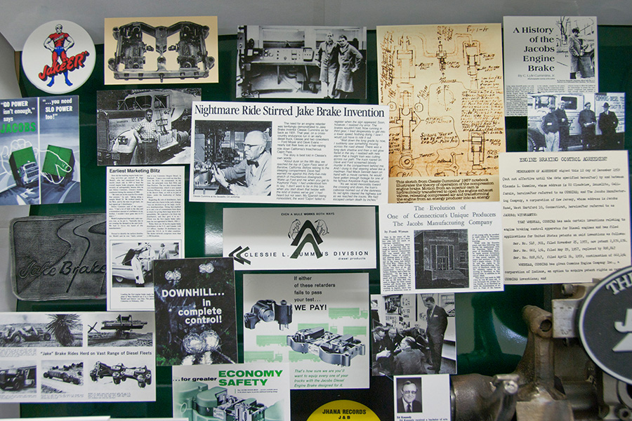 Jake brake display
