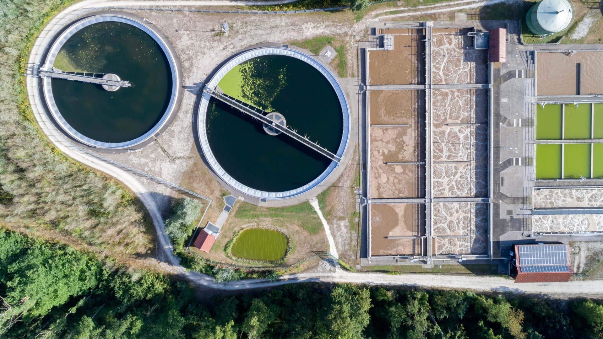 waste water treatment center