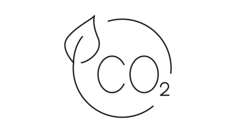 carbon dioxide icon