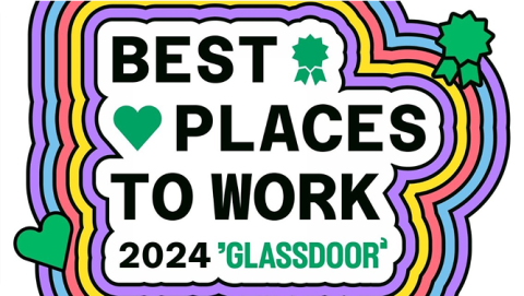 Ranked on Glassdoor's Best Places to Work for 2024