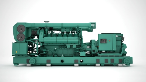 Cummins natural gas generator