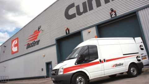 Cummins Sales and Service van