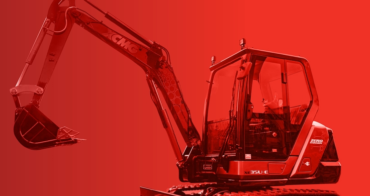 Cummins electric excavator