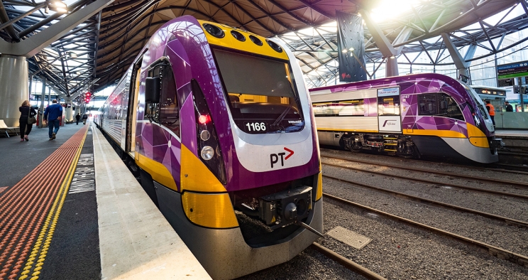 train at the station