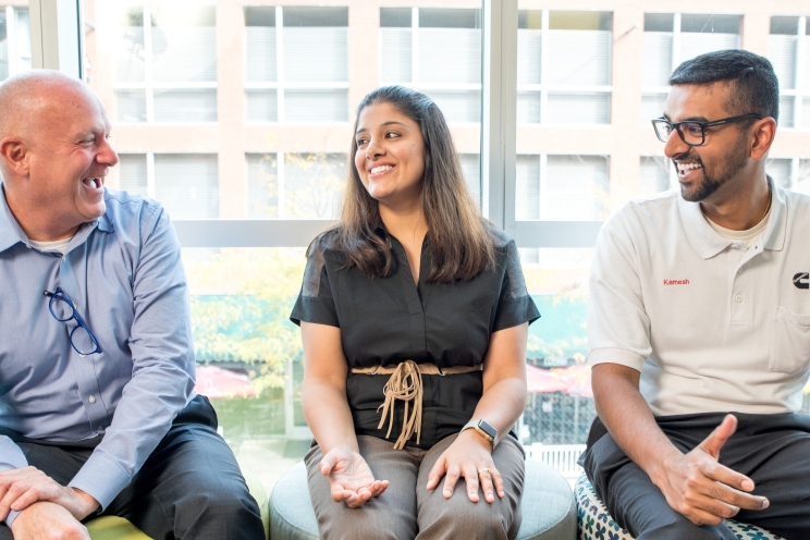 Cummins works hard to establish a welcoming environment, enabling employees to bring their whole self to their job.