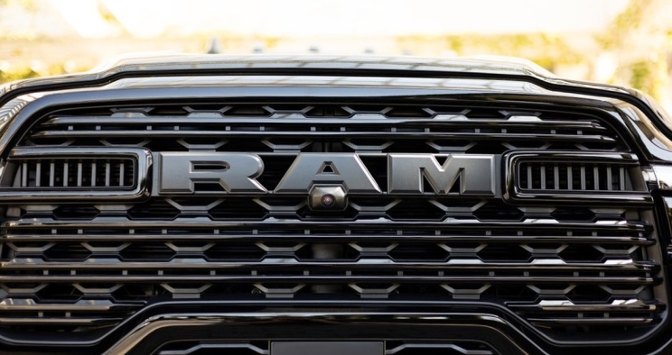 RAM truck grill