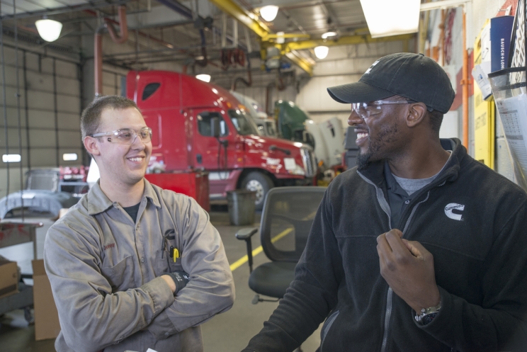 Collaboration key for converting shops for alt fuel truck service