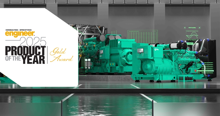 Centum™ Series Generators (1750-2000 kW & 2750-3000 kW) Secure Latest Product Award