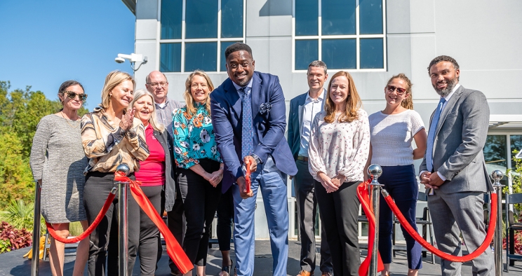 Ribbon cutting ceremony