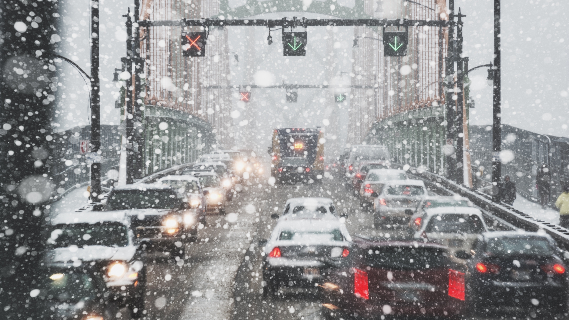 Unusual Snowstorm Picture