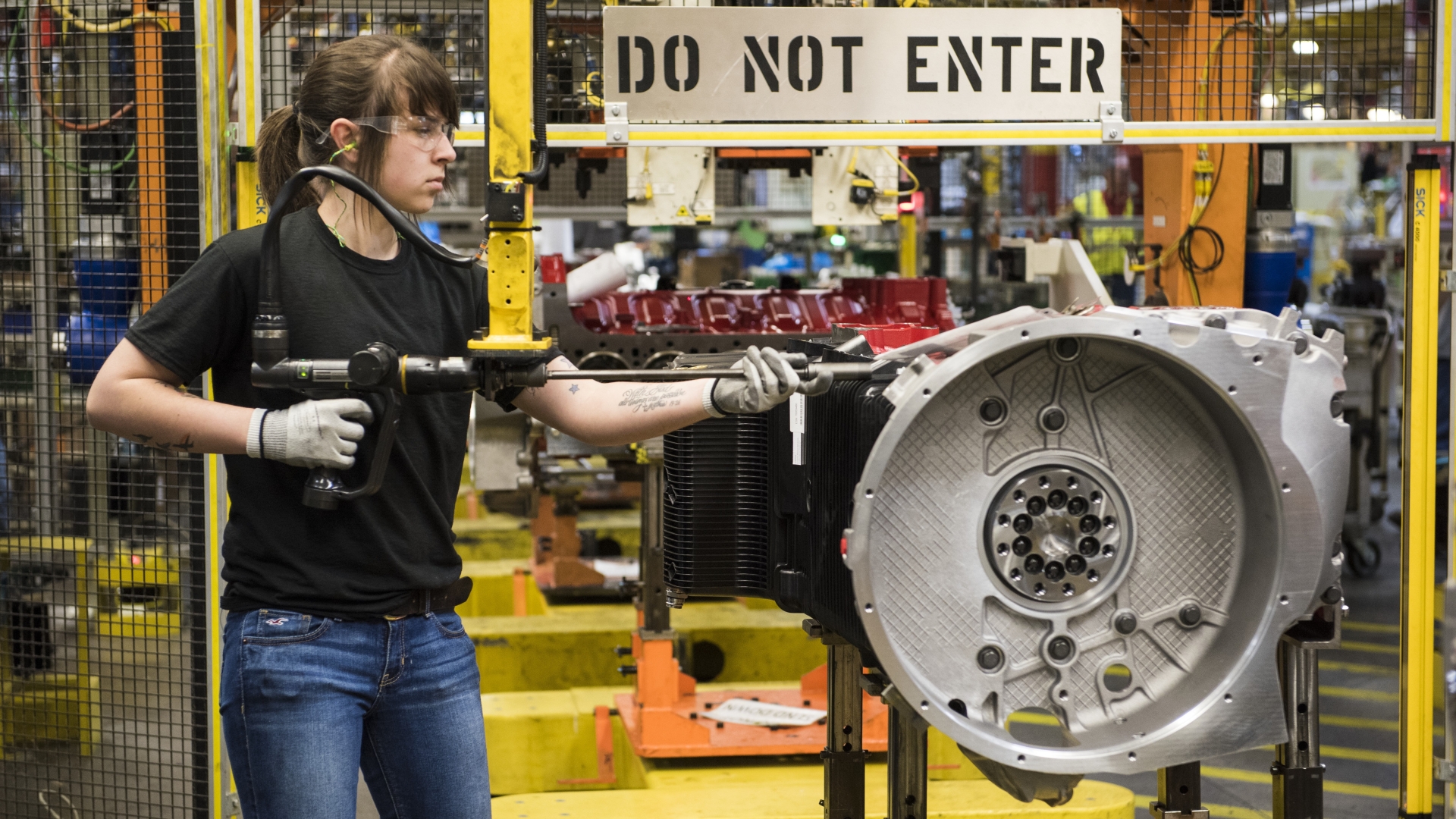 The Cummins X12 and X15 engines, made at the Jamestown Engine Plant, shown here, in Jamestown, New York (U.S.), helped propel the company to record earnings in 2018. 