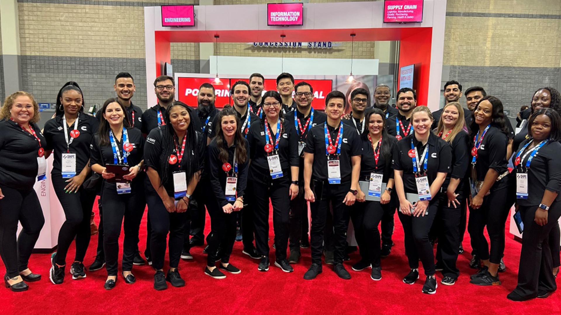 recruiters standing together