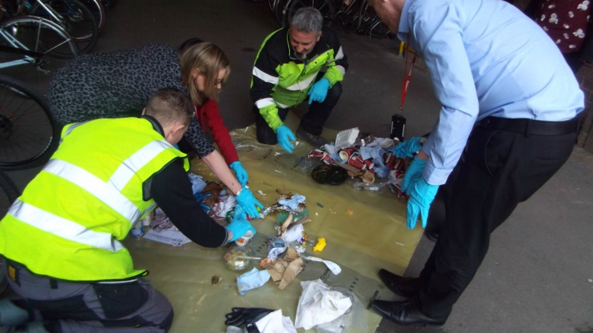 Cummins employees at Zero Disposal facility