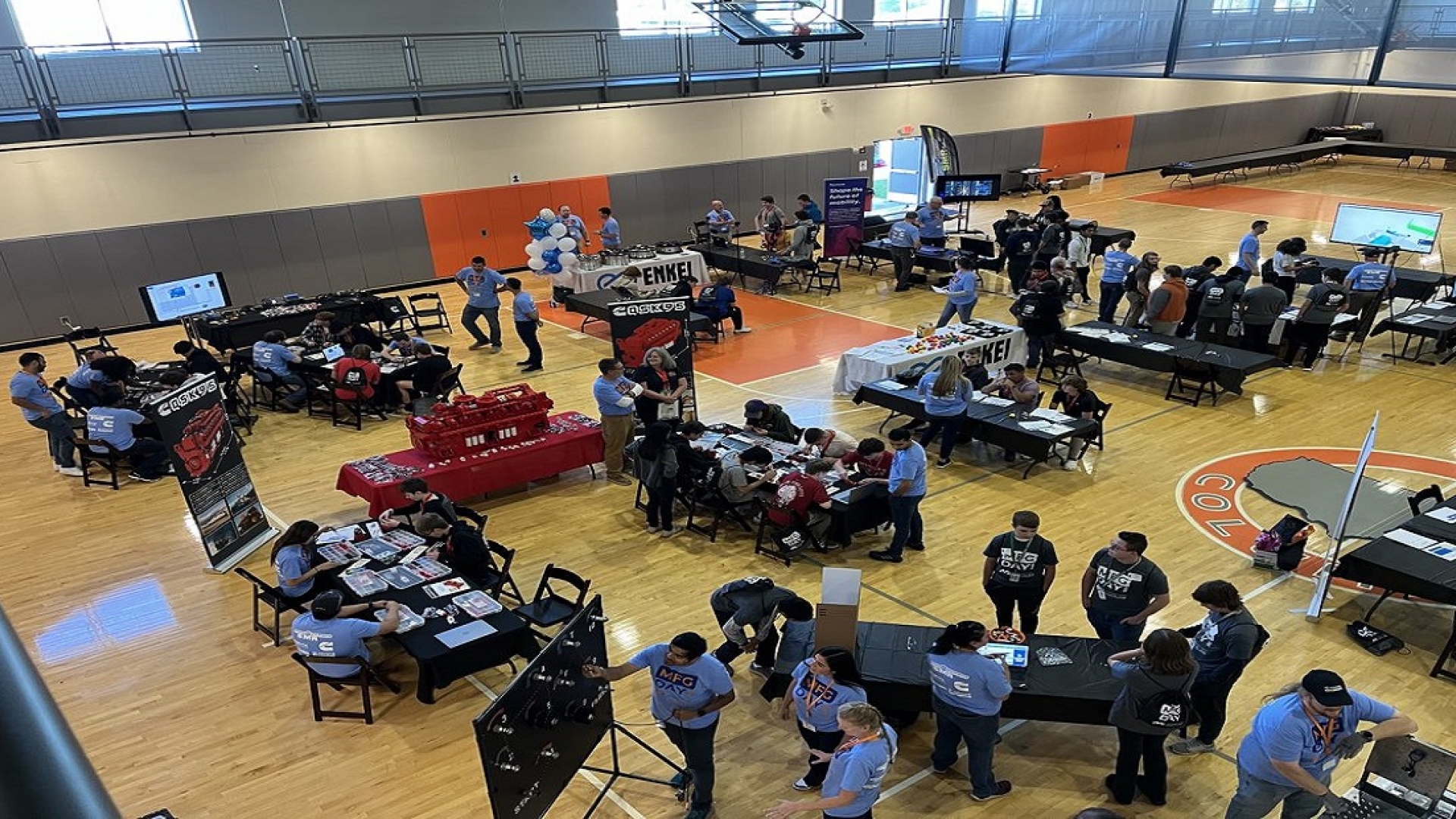 Cummins celebrates Manufactuing day.