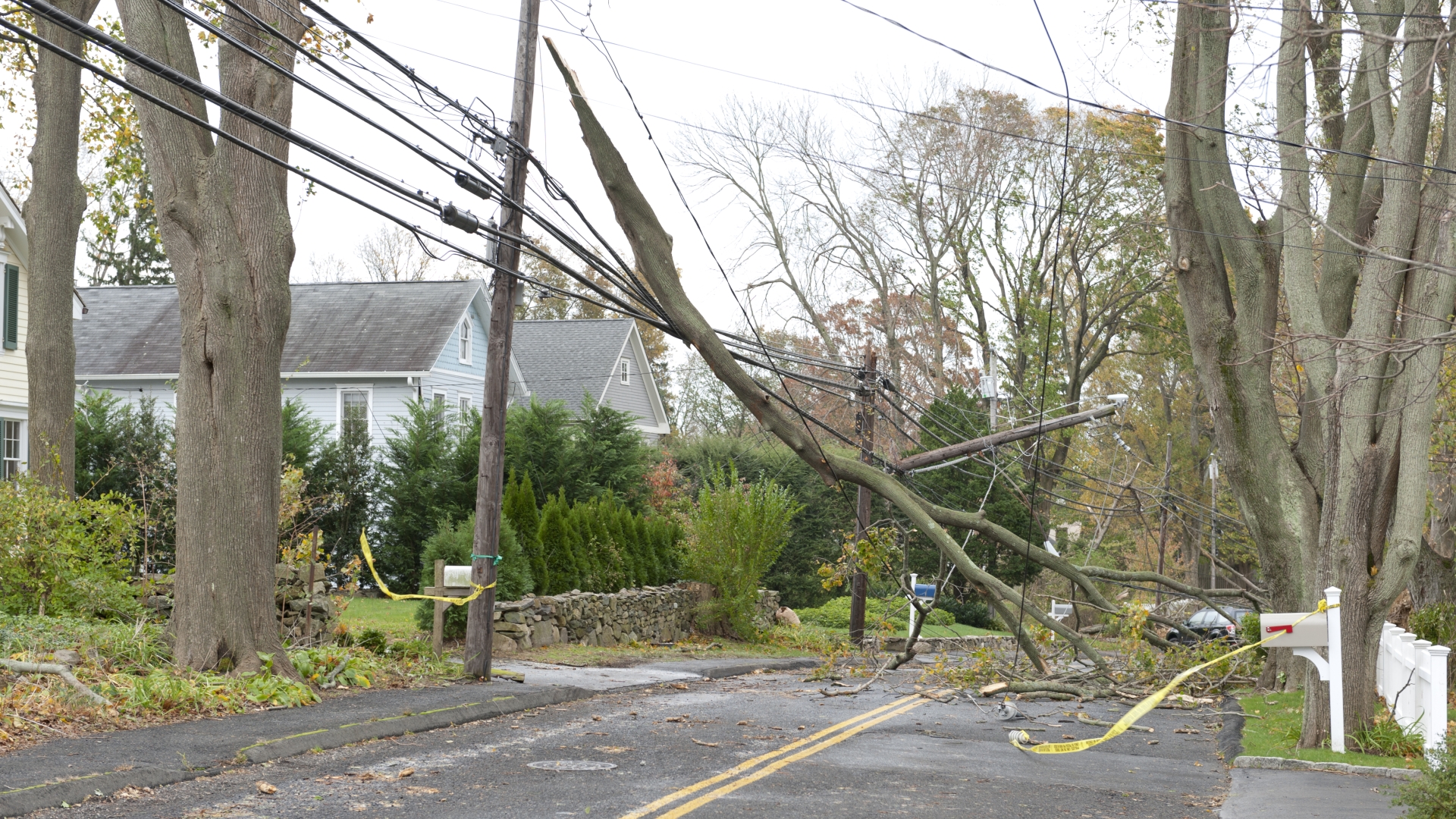 Damage after a hurricane