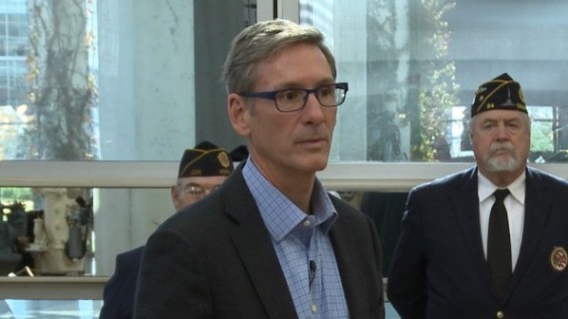 Cummins Chairman and CEO Tom Linebarger at Military Friendly Company Recognition Ceremony