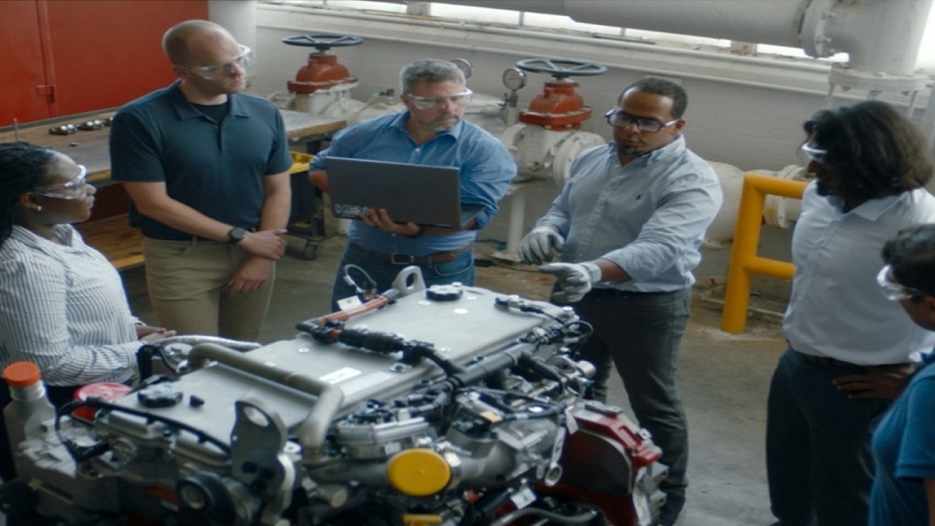 The tech driving performance with the X10 under the hood