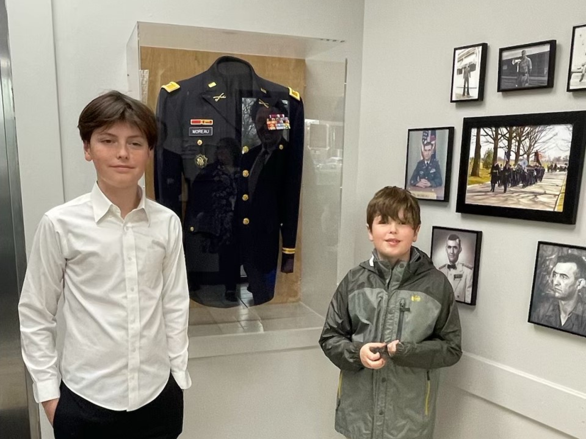 Grand children of the Moreau family