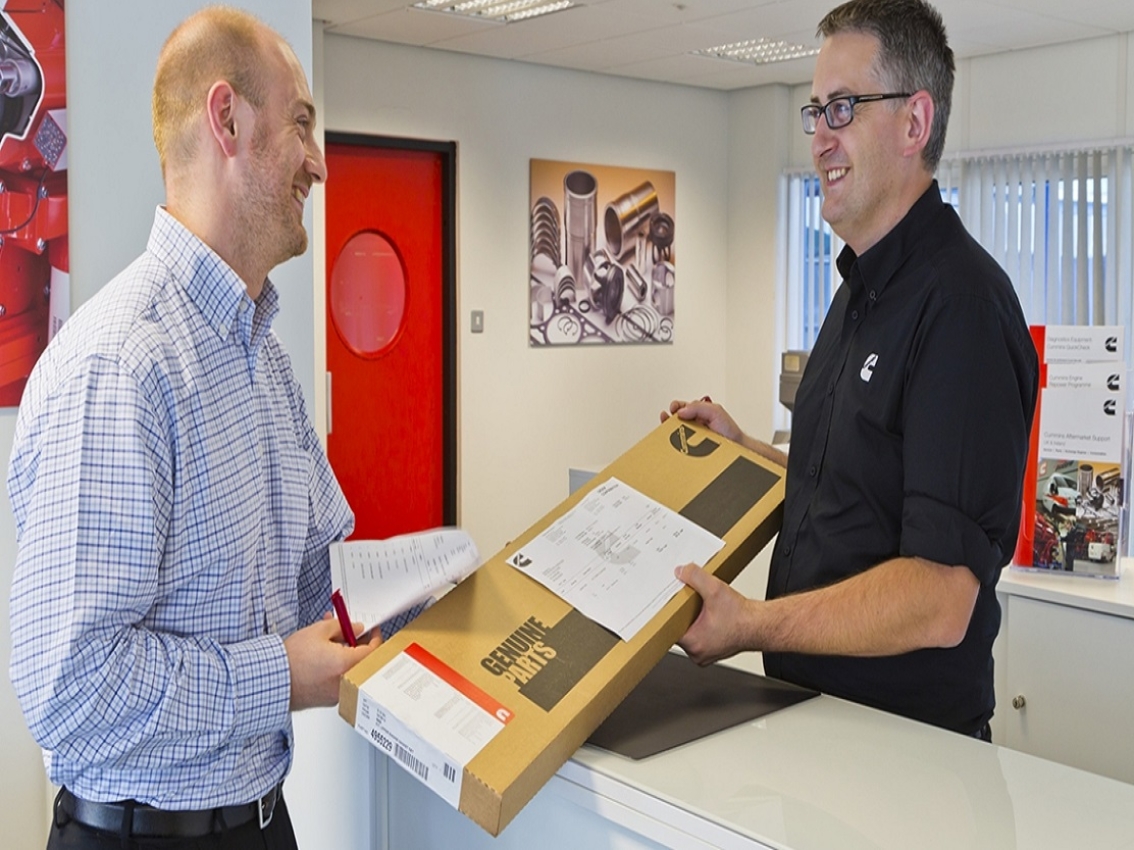 Cummins parts dealer interaction