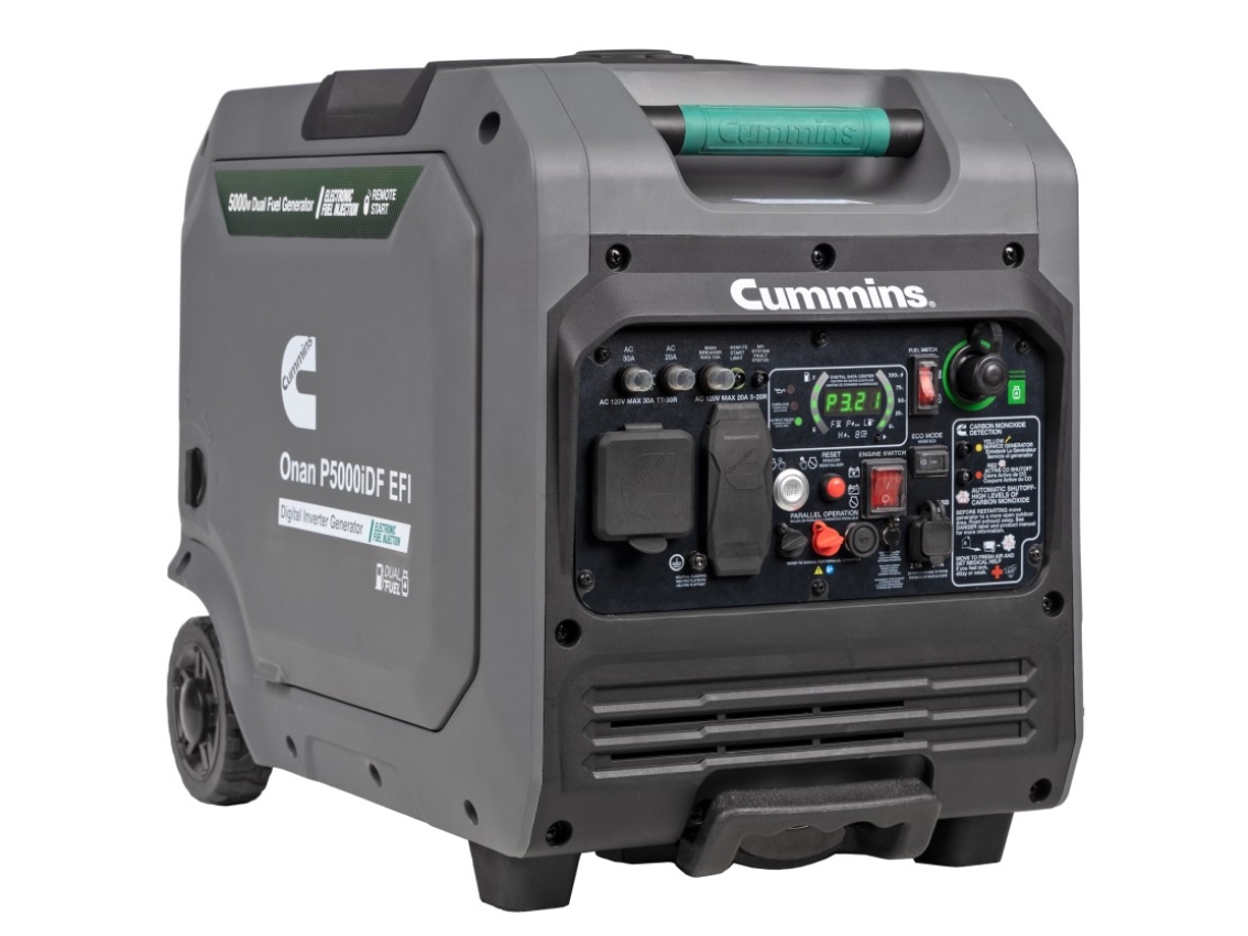 Onan P5000iDF EFI Dual Fuel Portable Generator