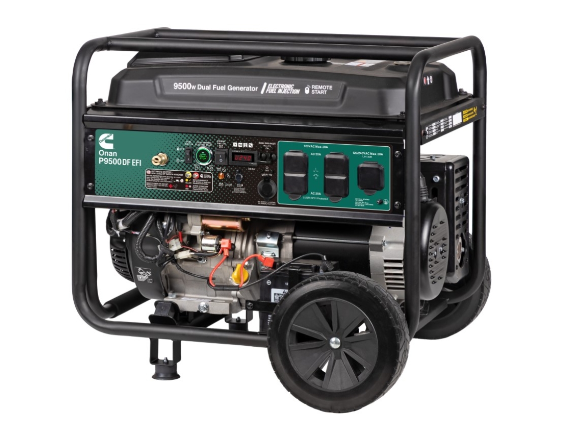 Onan P9500DF EFI Dual Fuel Portable Generator