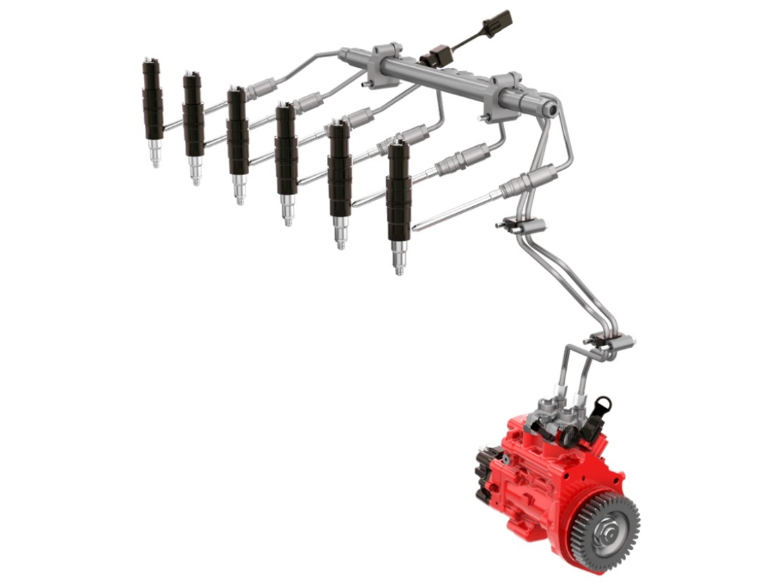 Heavy duty rail fuel system