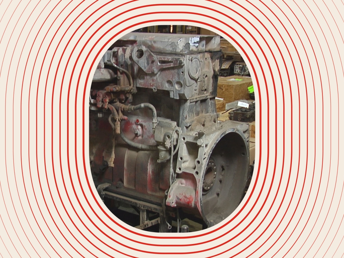 Cummins remanufactured diesel engine